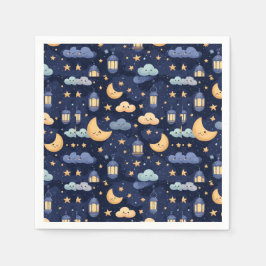 Islamic Baby Shower Napkins | Aqiqah Party Pappersservett