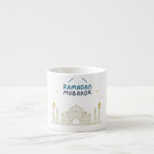 Islamic Crescent Ramadan Kareem Typography Espressomugg