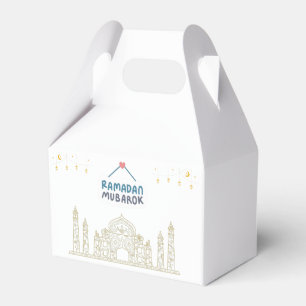 Islamic Crescent Ramadan Kareem Typography Presentaskar