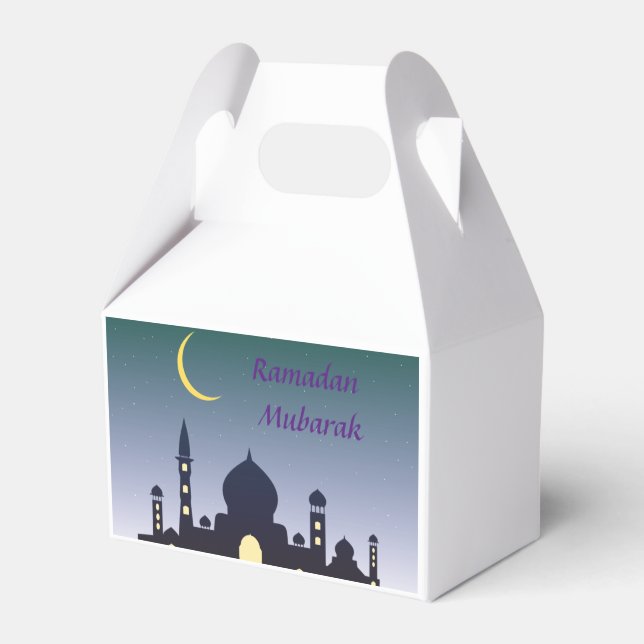 Islamic Crescent Ramadan Kareem Typography Presentaskar (Framsidan Sidan)