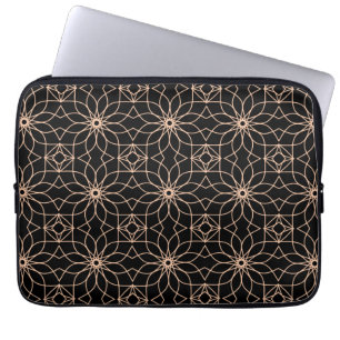 Islamic Geometric Mönster Arabic Art Laptop Fodral