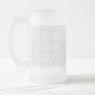 Islamic Geometric Mönster Frostat Ölglas
