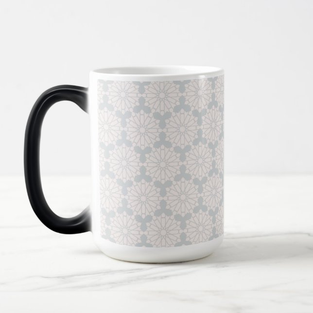 Islamic Geometric Mönster Magisk Mugg (Vänster)