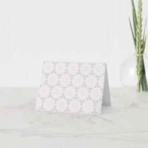 Islamic Geometric Mönster Tack Kort
