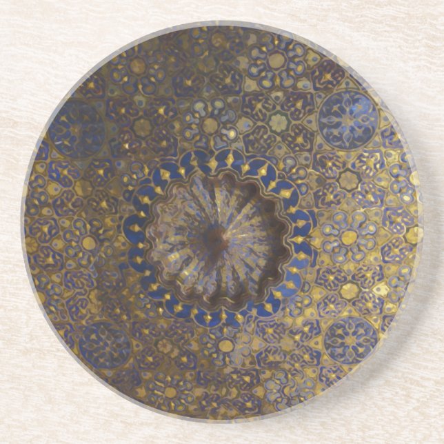 Islamic Geometric Mönster Underlägg (Framsidan)