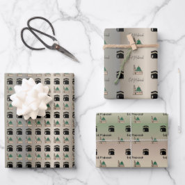 Islamic Gift Wrapping Paper – Kaaba & Prophet’s Mo