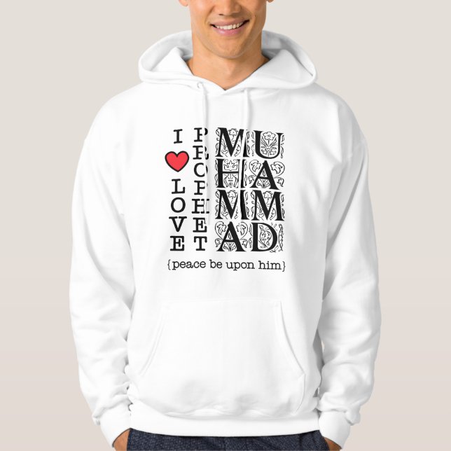 Islamic Gifts Muslim Clothing Halal Modest Wear Hoodie (Framsida)