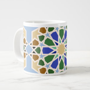Islamic Mönster Background Jumbo Mugg