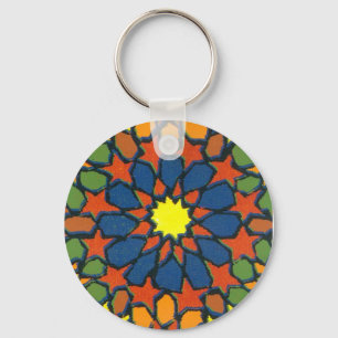 Islamic Mönster Keychain Nyckelring
