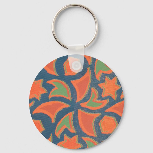 Islamic Mönster Keychain Nyckelring (Framsida)