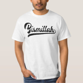 Islamic Sign Bismillah T Shirt