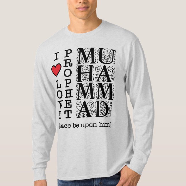 Islamic T Shirt Muslim Clothing Halal Modest Wear (Framsida)