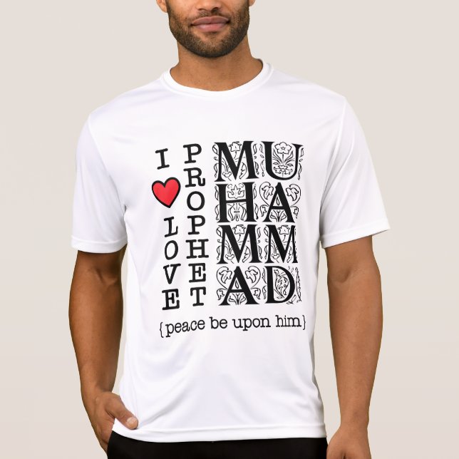 Islamic T-Shirt Muslim Clothing Halal Modest Wear (Framsida)
