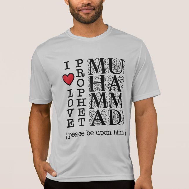 Islamic T-Shirt Muslim Clothing Halal Modest Wear (Framsida)