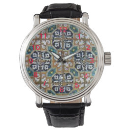 IslamicTile Anpassningsbar Wristwatch Armbandsur