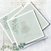 Islamisk Bismillah Eucalyptus Chic Modern Bröllop