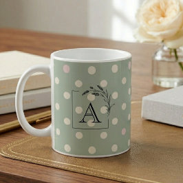Islamisk bröllopspresent | Korancitat | Salvia grö Kaffemugg