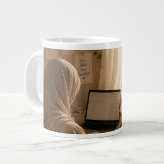 Islamisk Deen & Dunya Spiral mugg Jumbo Mugg