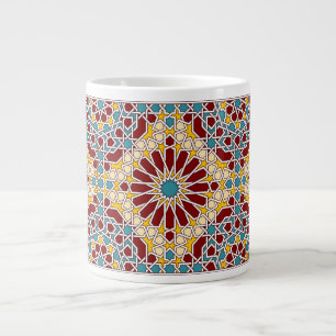 Islamisk geometri mönster mugg jumbo mugg