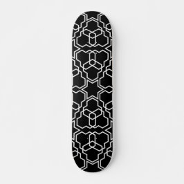 Islamisk geometrisk arabisk Vintage i Mönster Mini Skateboard Bräda 18,5 Cm