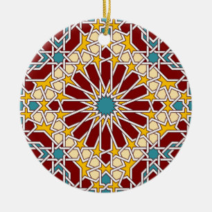 Islamisk geometrisk dekoration av mönster