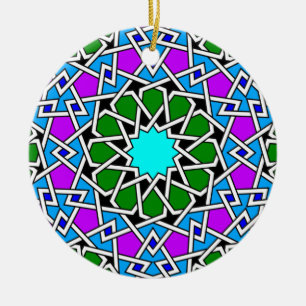 Islamisk geometrisk dekoration av mönster