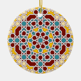 Islamisk geometrisk dekoration av mönster