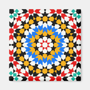 Islamisk geometrisk magnet mönster