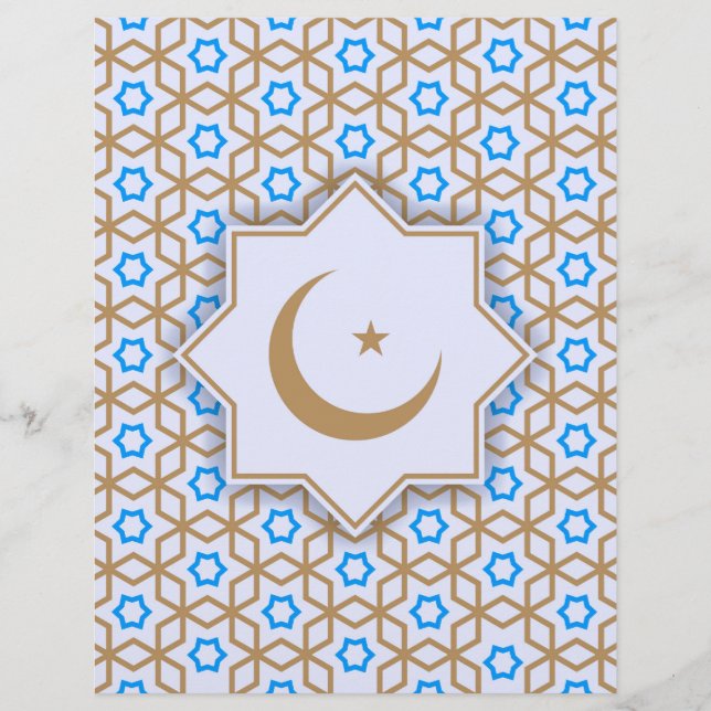islamisk geometrisk mönster (Framsida)