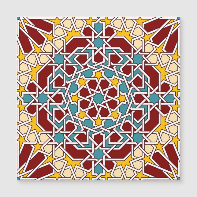 Islamisk geometrisk mönster (Framsida)