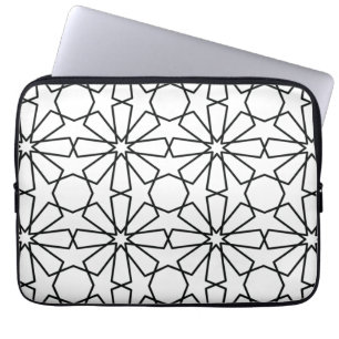 Islamisk geometrisk Mönster arabisk design Laptop Fodral