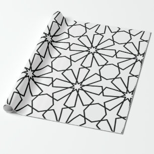 Islamisk geometrisk Mönster arabisk design Presentpapper