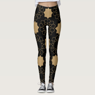 Islamisk geometrisk Mönster Design Turkiska Leggings