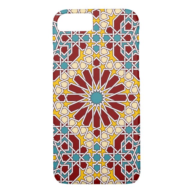 Islamisk geometrisk mönster iPhone 7 fodral Case-Mate iPhone Skal (Baksida)