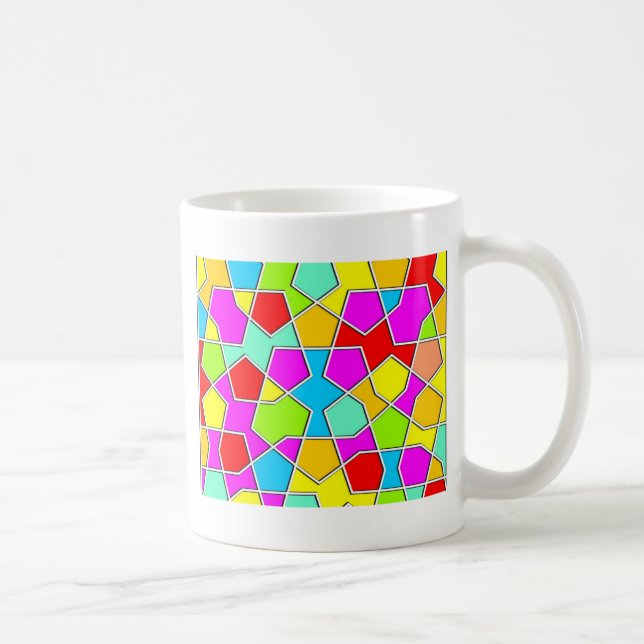 islamisk geometrisk mönster kaffemugg (Höger)