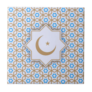 islamisk geometrisk mönster kakelplatta