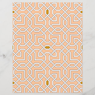 Islamisk geometrisk mönster Papprare Lakan