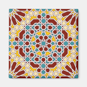 Islamisk geometrisk mönstermagnet magnet