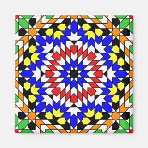 Islamisk geometrisk mönstermagnet magnet