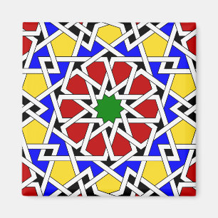 Islamisk geometrisk mönstermagnet magnet