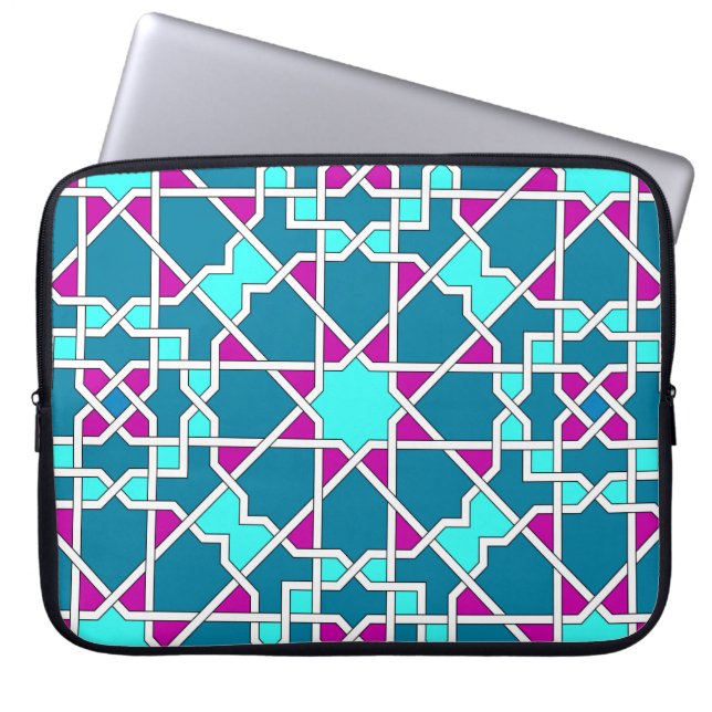 Islamisk geometrisk sleeve av rickshaw mönster (Framsidan)