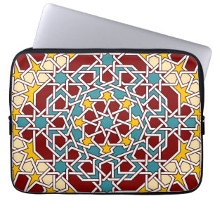 Islamisk geometrisk sleeve av rickshaw mönster