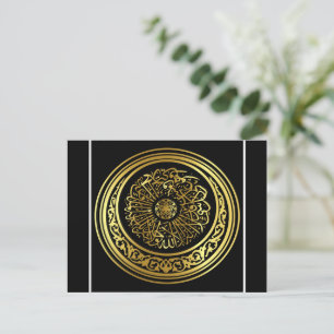 Islamisk kalligrafi-vykort vykort