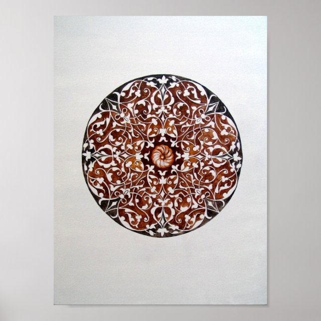 Islamisk konst poster (Framsidan)