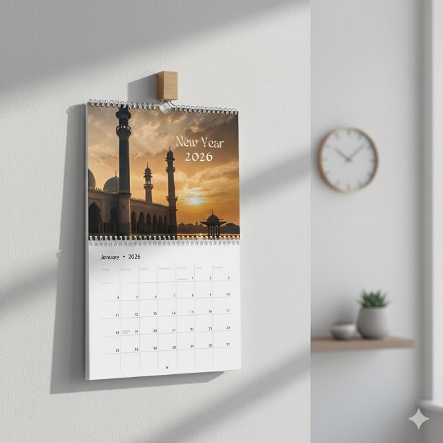 Islamisk Landskaps Kalender 2026 (Skapare uppladdad)