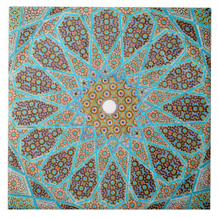 Islamisk mosaikdesign Keramisk foto-panel Kakelplatta