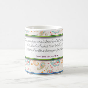Islamisk muggdesign kaffemugg