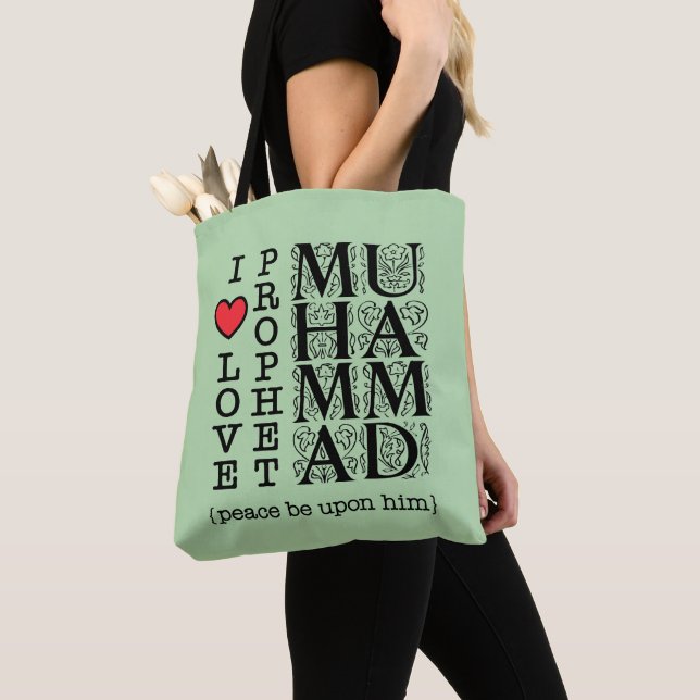Islamisk present för muslimer Ramadan Eid Hajj Daw Tygkasse (Närbild)