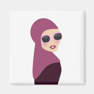 Islamisk stil för dam för scarfmuslimahijab magnet