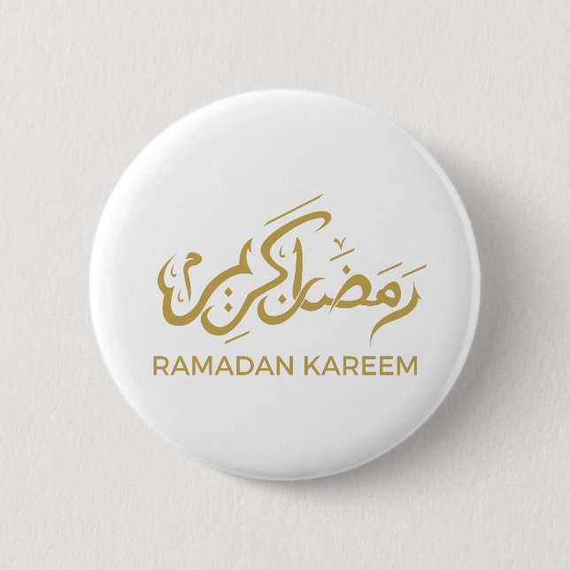 Islamiska arabiska Ramadan Kareem Knapp (Framsida)